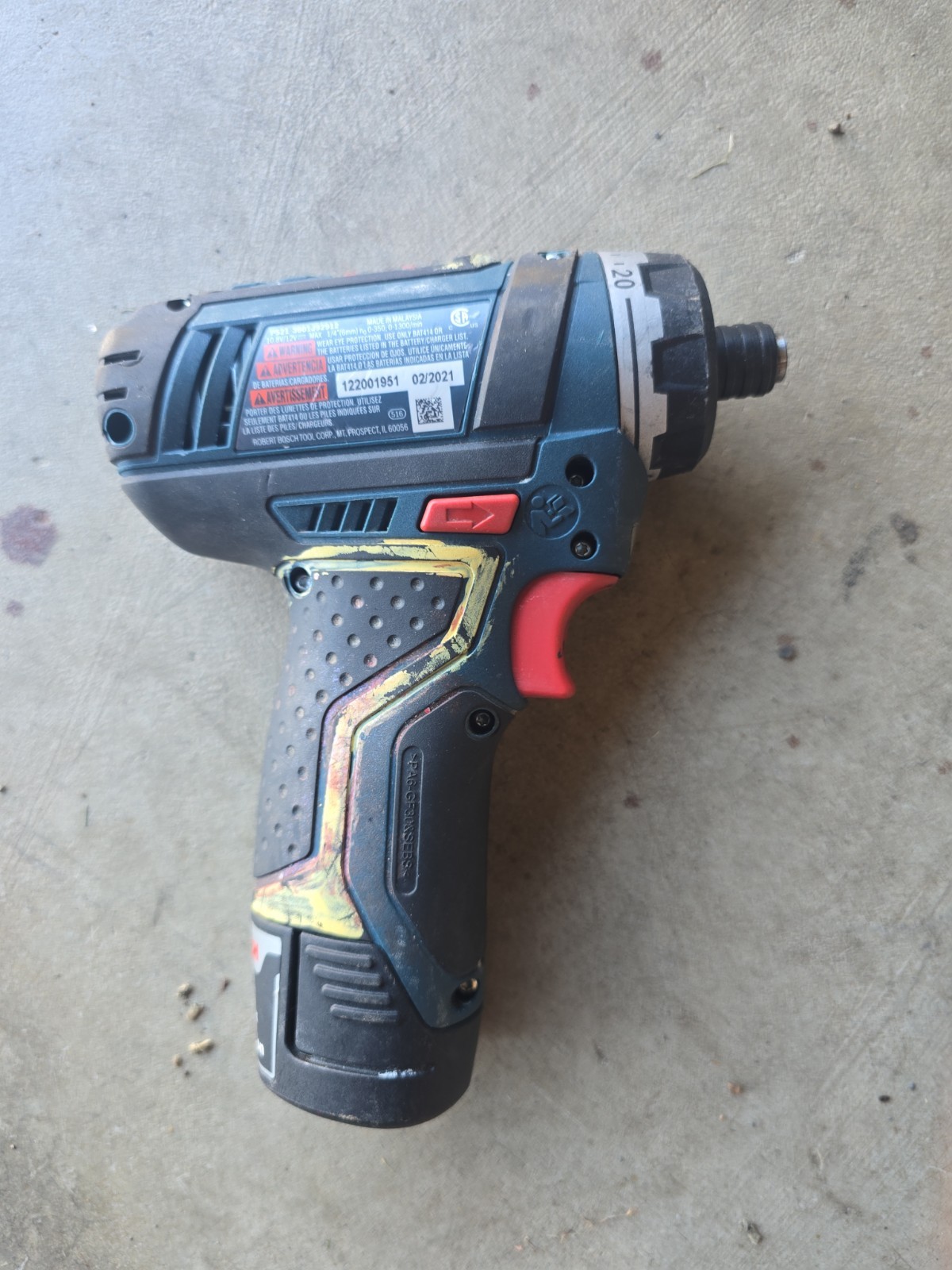 Bosch PS21-2A 12V Max Two-Speed Pocket Driver