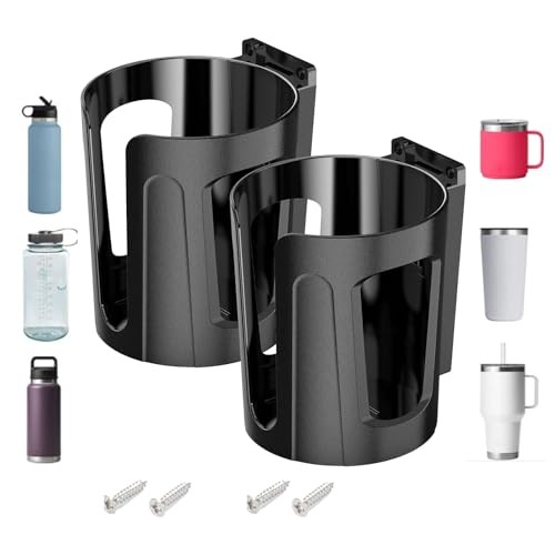 2PCS Large Cup Holder, Universal Drink Holder for Almost Any Size Bottle, 2 PCS