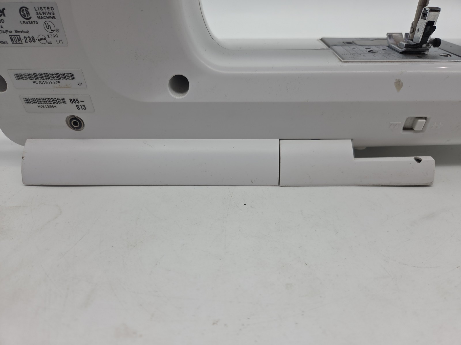 Brother SE-270D Computerized Sewing Embroidery Machine Powers On UNTESTED PARTS