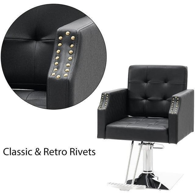Barber Chair Hydraulic Salon Chair for Hair Stylist Spa Beauty Shampoo Equipment