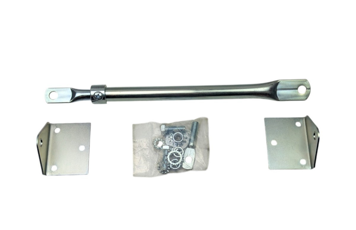 SDM-7441512 Single Telescoping Swivel Kit Curtain Rod Hardware Set