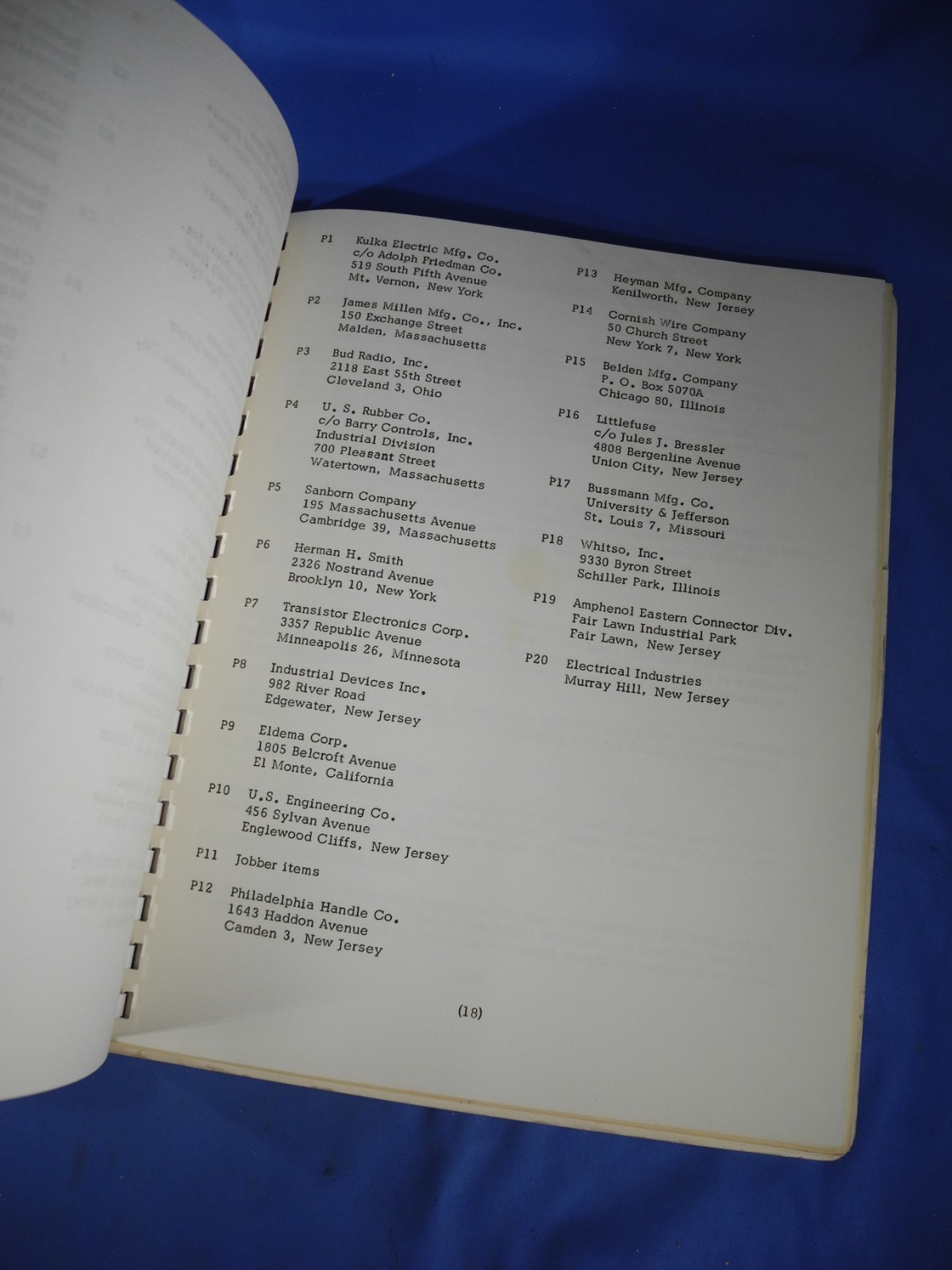 Original HLAB REGULATED POWER SUPPLY MODEL 855B INSTRUCTION AND OPERATING MANUAL