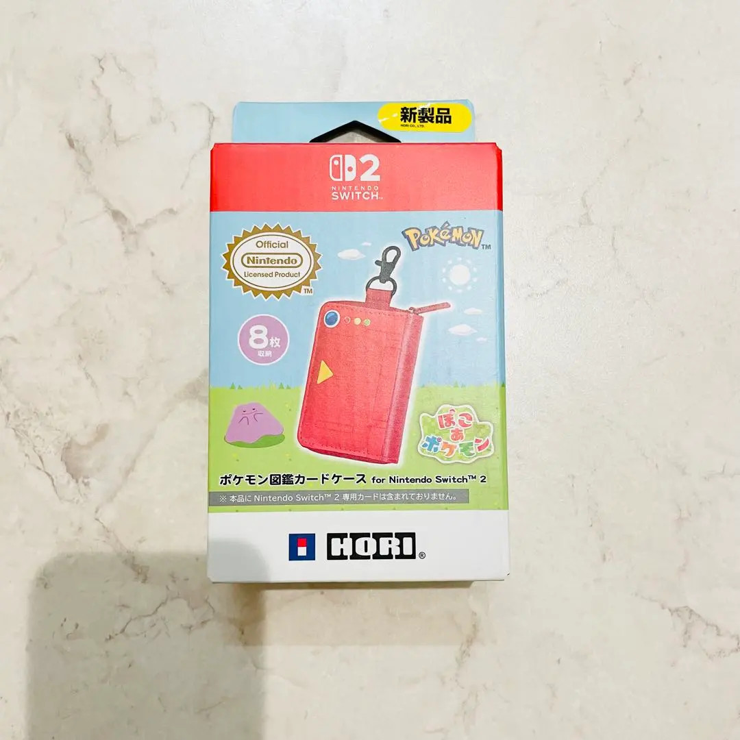 Nintendo Switch 2 Pokedex Game Card Case Pokemon Ditto HORI Official New