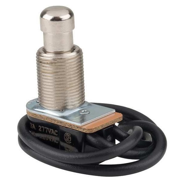 Carling Technologies P267f-1D-Rnd-Mtl-Xg Miniature Push Button Switch,