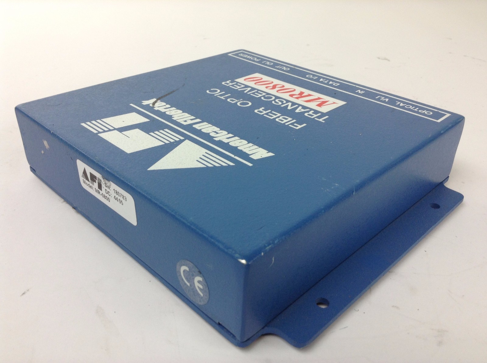 American Fibertek MR-0800 Fiber Optic Transceiver