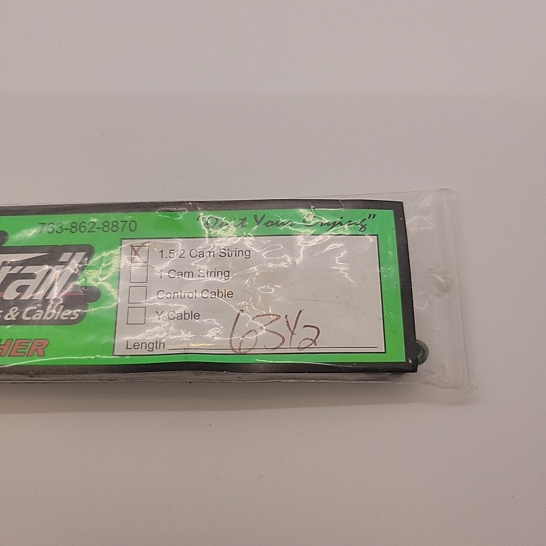Vapor Trail VTX 1.5/2 (one-and-a-half) Cam Bowstring Bow String 63-1/2" 63.5"