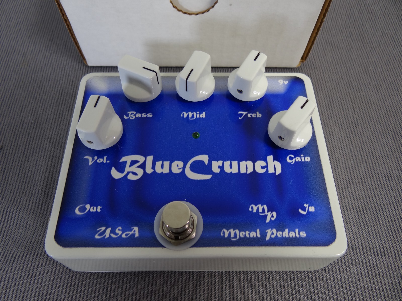 Metal Pedals Blue Crunch Pre-Amp Pedal