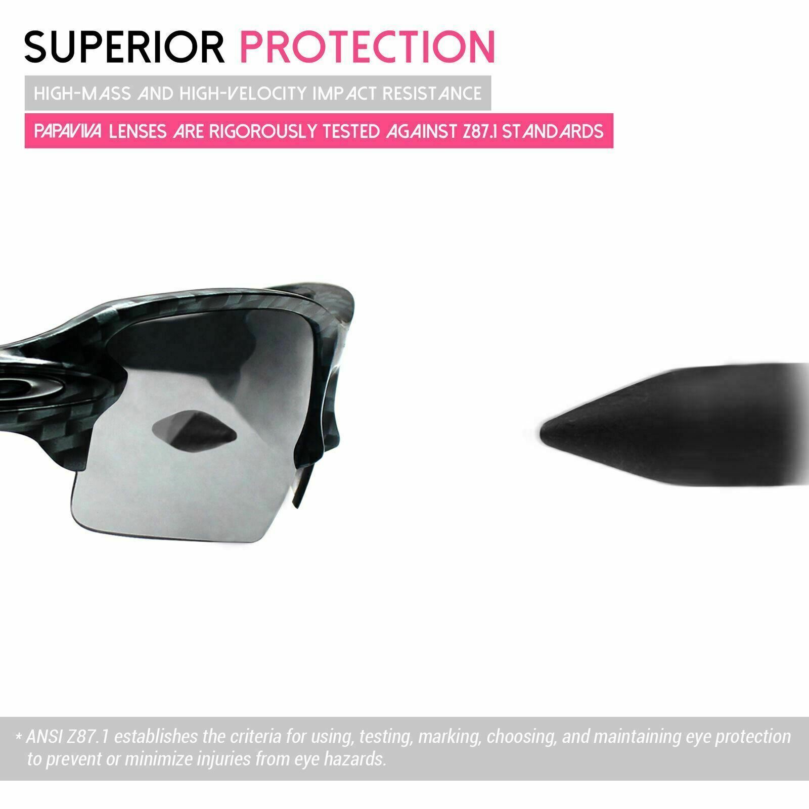 PapaViva Polarized Replacement Lenses For-Costa Del Mar Harpoon Sunglass -Option