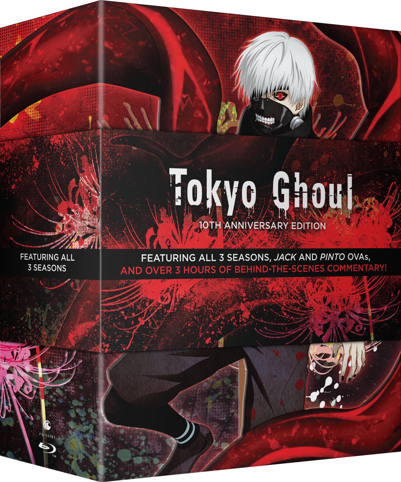 Tokyo Ghoul: Complete Series - 10th Anniversary Box Set (Blu-ray) New