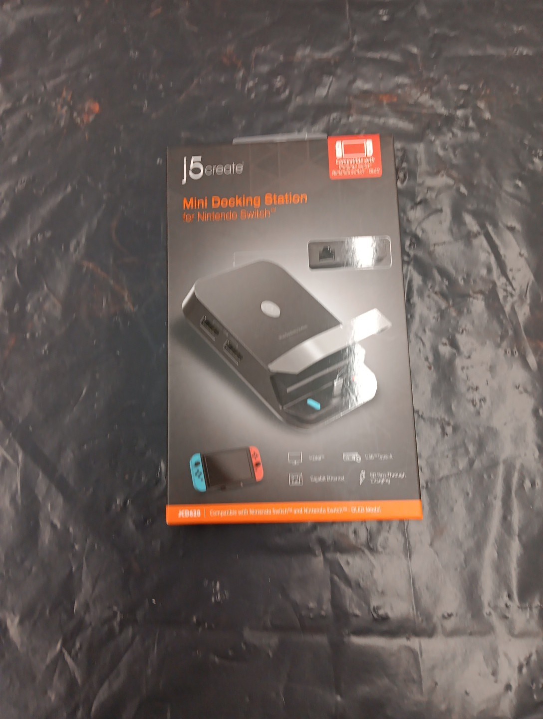 New J5Create JCD620 Mini Docking Station Compatible With Nintendo Switch OLED