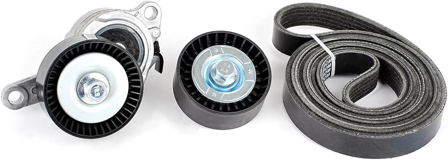 Idler Pulley and Belt Tensioner Kit Serpentine Belt Kit for Suzuki Grand Vitara