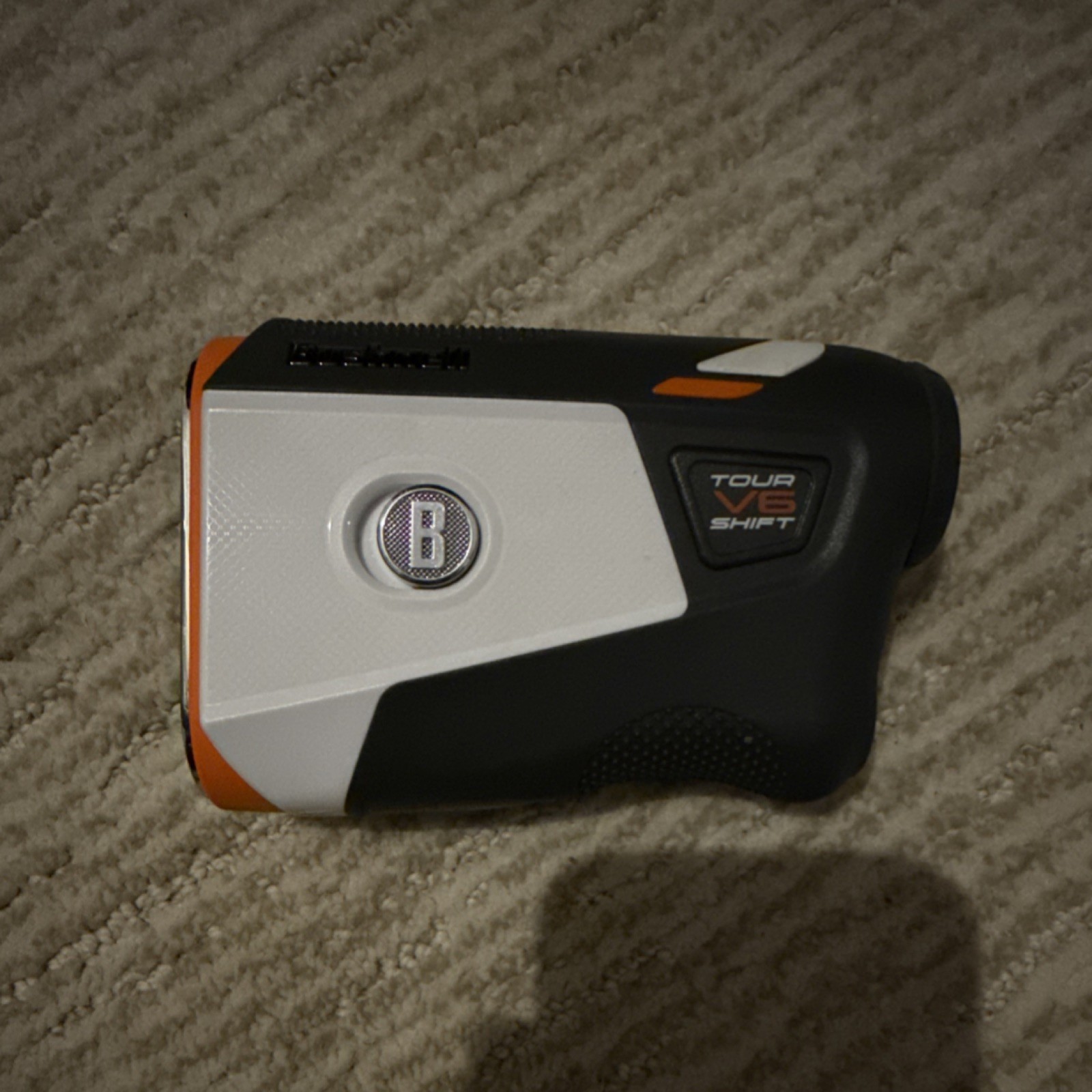 Bushnell Tour V6 Shift Golf Rangefinder BITE Black White Orange