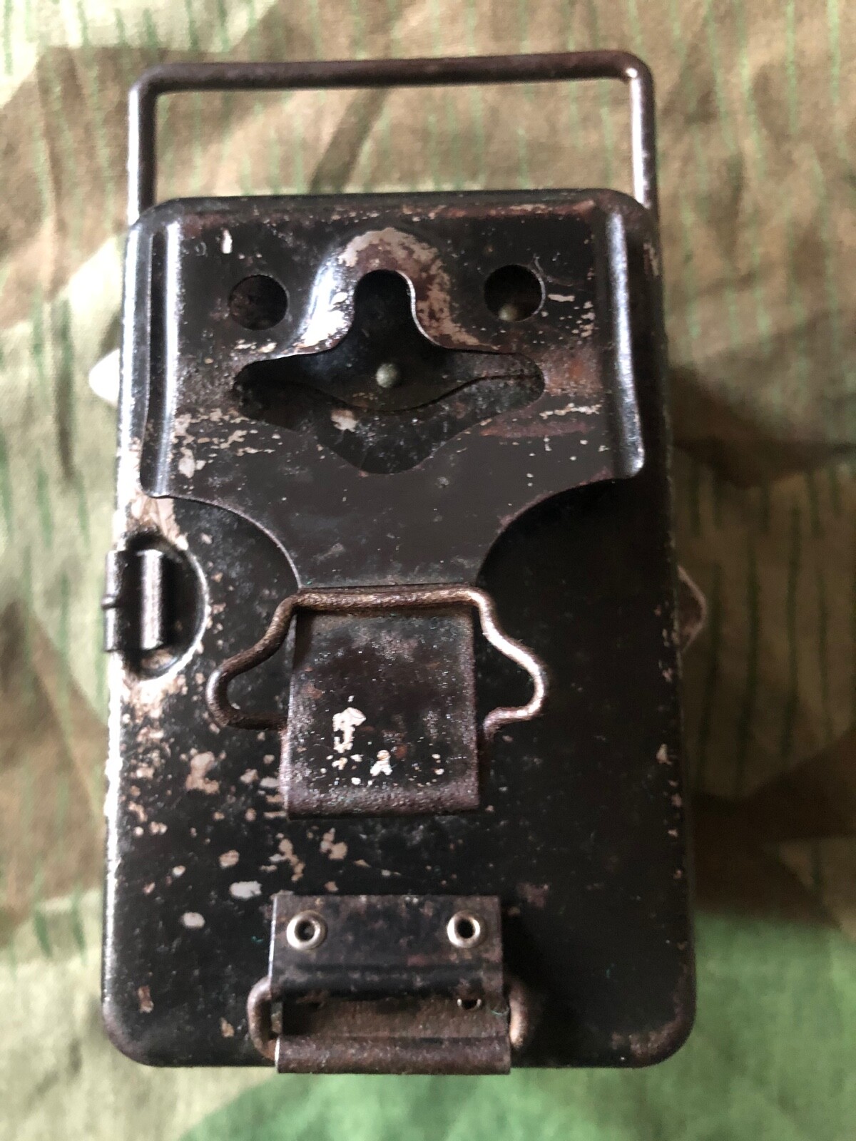 WW2 WWII GERMAN TORCH FLASHLIGHT LATERN DAIMON WEHRMACHT FIELD ORIGINAL