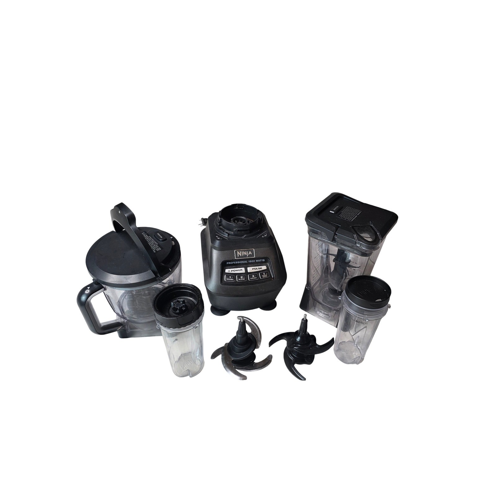 Ninja Mega Kitchen System BL770 1500W Blender Food Processor Nutri Ninja Cups E2