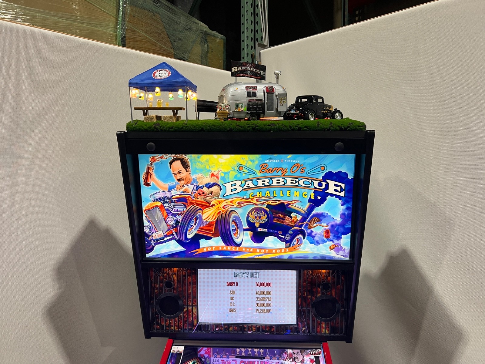 Barry O's BBQ Challenge LE - #18 of 100. New, Setup & Ready -CUSTOM TOPPER