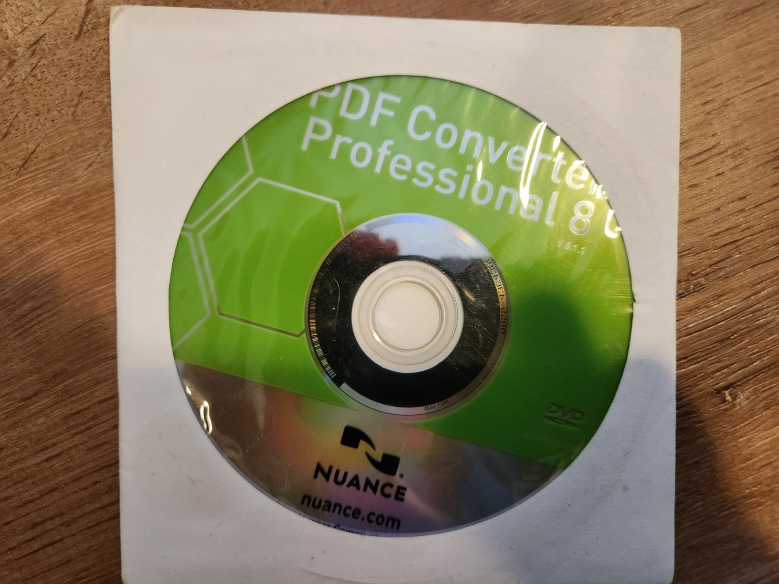 Nuance PDF Converter 8 PC Software Disc Never Used Legacy Software