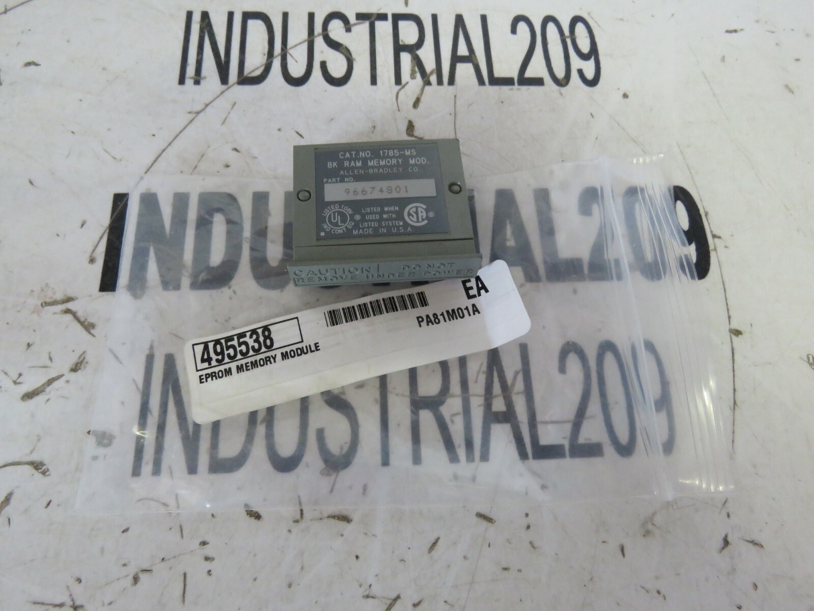 ALLEN BRADLEY 8K RAM EPROM MEMORY MODULE 96674801 NEW