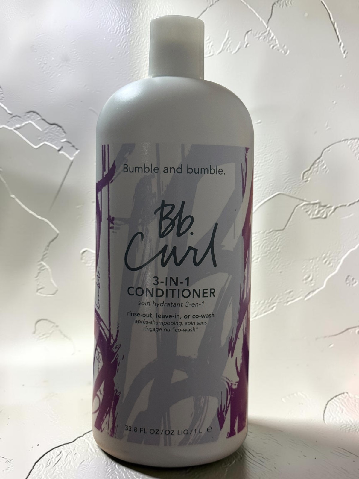 Bumble Be Curly Advanced 3-In-1 Conditioner 33.8 oz / 1000ml for Curls
