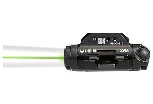 Viridian Weapon Technologies X5L Black Gen 3 Universal Mount Green Laser 9300015