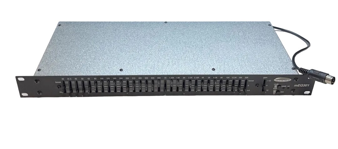 Biamp ADVANTAGE mEQ-301 Micro Graphic Equalizer 🔥 Fast Shipping 🔥