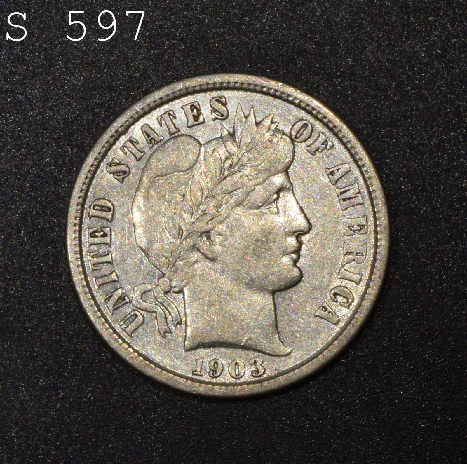 1903 Barber Dime "XF" *Free S/H After 1st Item*