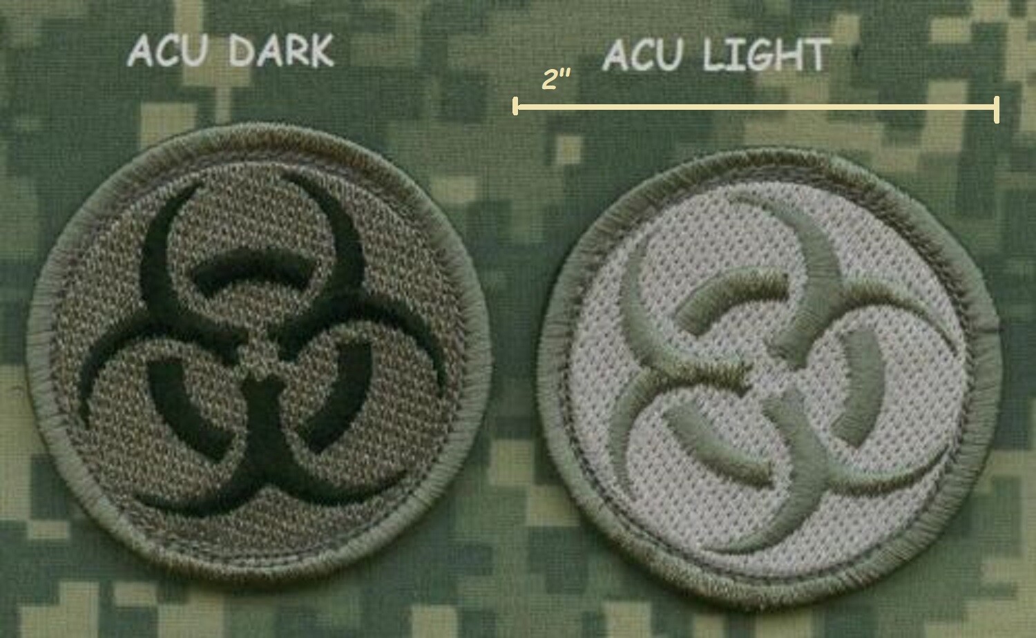 JOINT SPECIAL OPS OPERATION INHERENT RESOLVE CJTF-OIR velkrö 2-TAB: BIOHAZARD