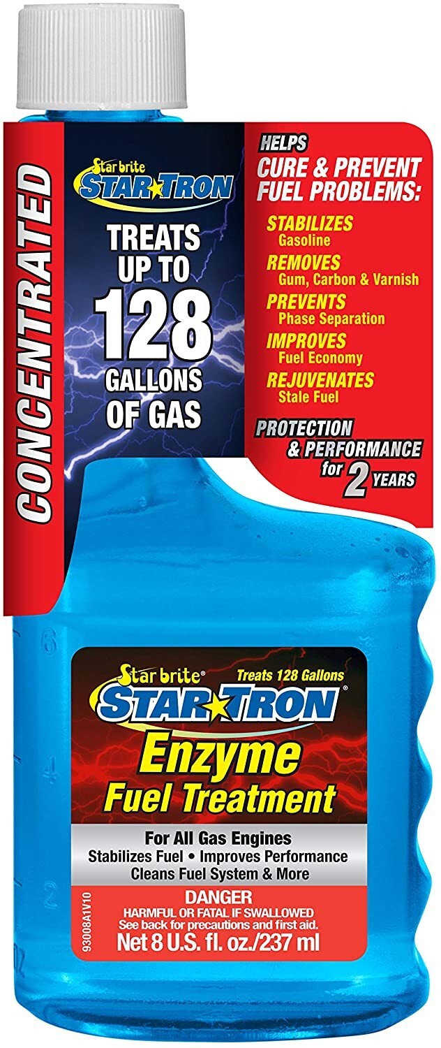 STAR BRITE High Concentrate Enzyme Fuel Stabilizer Cleaner Treatment 8oz