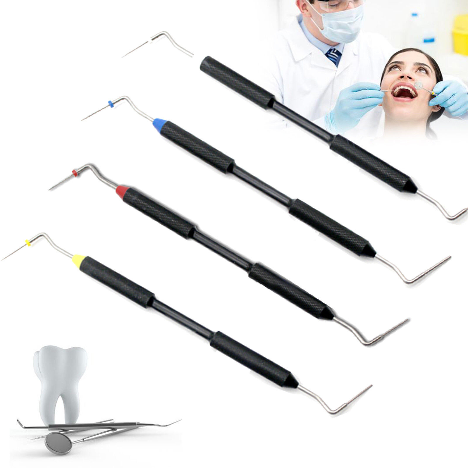 Dental Niti Fill Gutta Percha Obturation Endo Buchanan Hand Plugger System Set