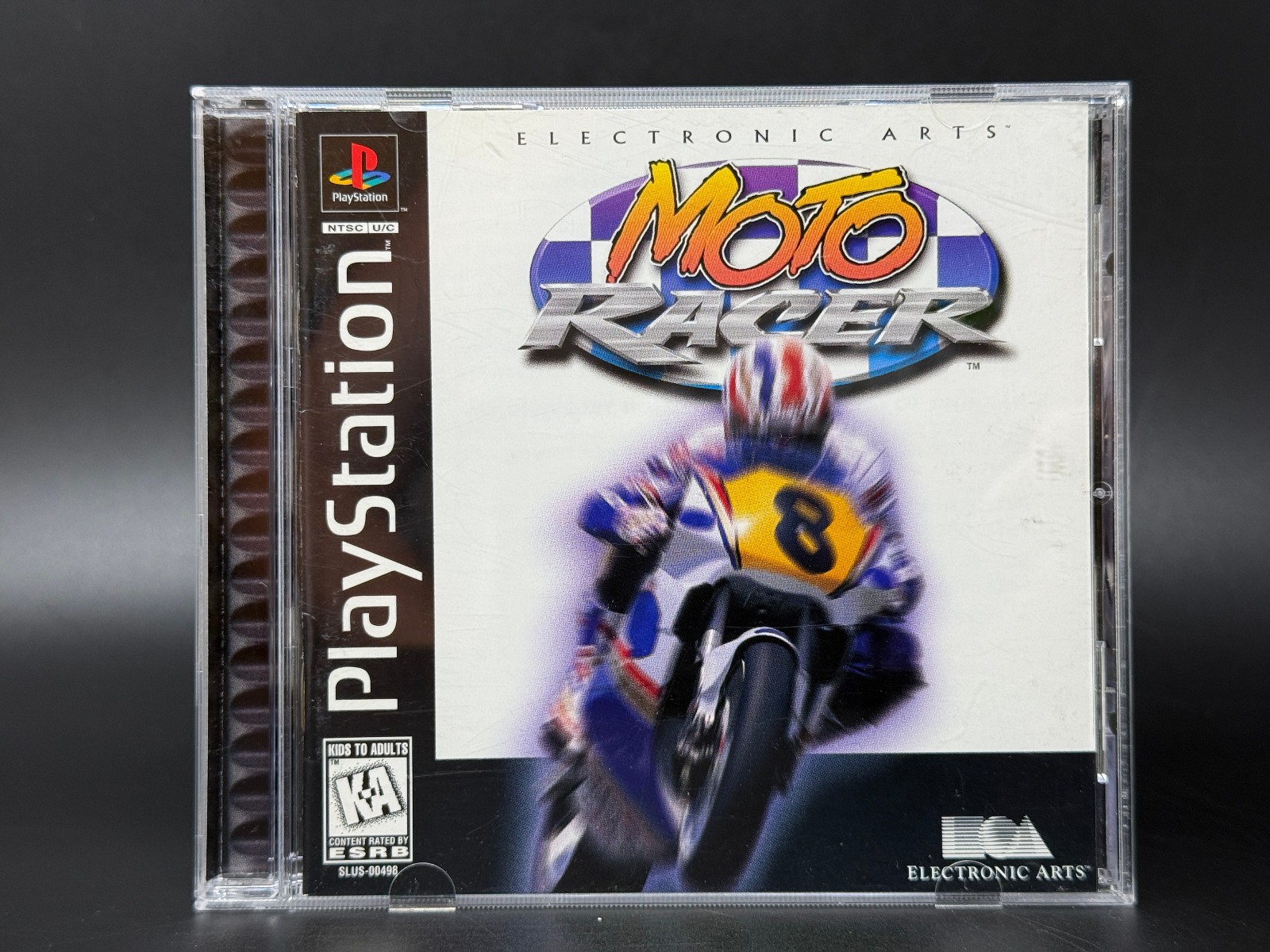 Moto Racer (Sony PlayStation 1 PS1) *CASE & MANUAL ONLY*