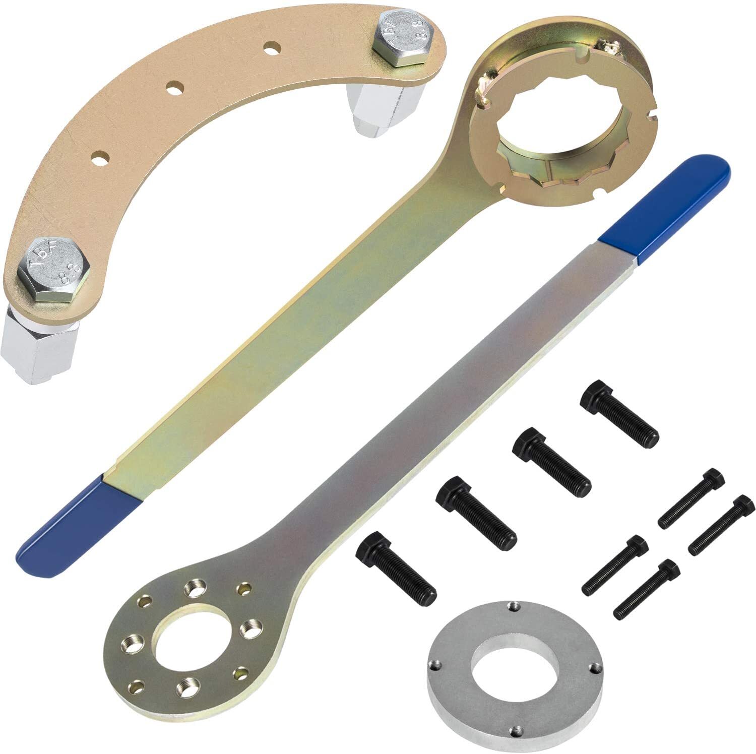 Cam Gear Lock Tool& STD Intake/Exhaust Sprocket Wrench + Crank Pulley for Subaru