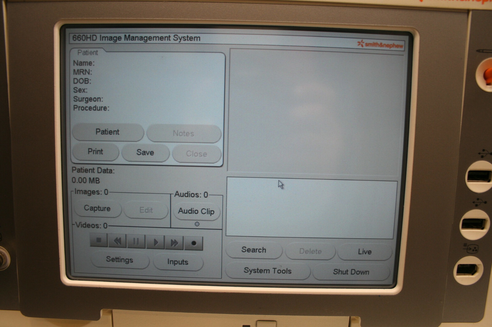 Smith & Nephew 660 HD Image Management System
