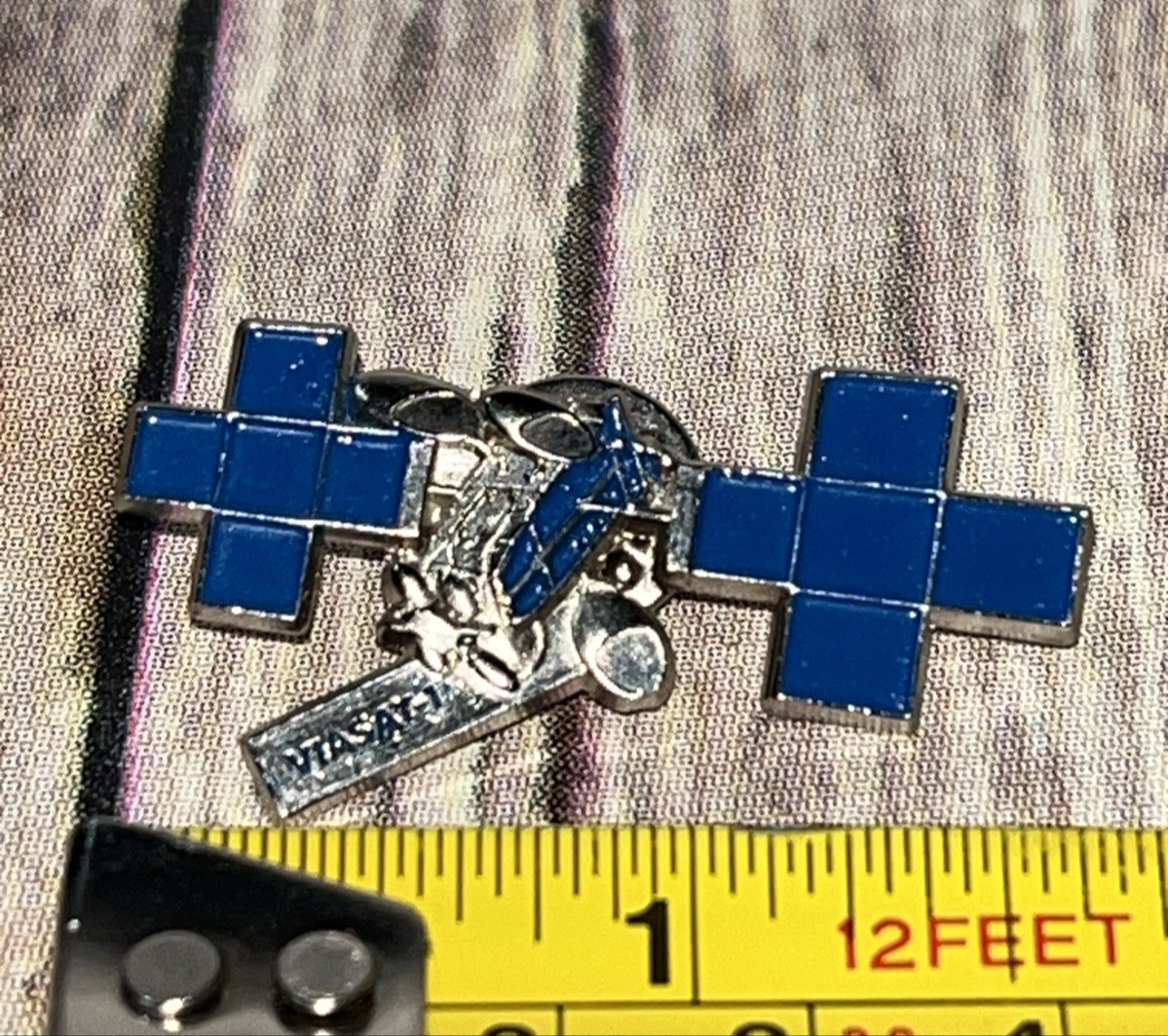VIASAT-1 Pysche Spacecraft Enamel Lapel Pin Nasa Discovery Program Space