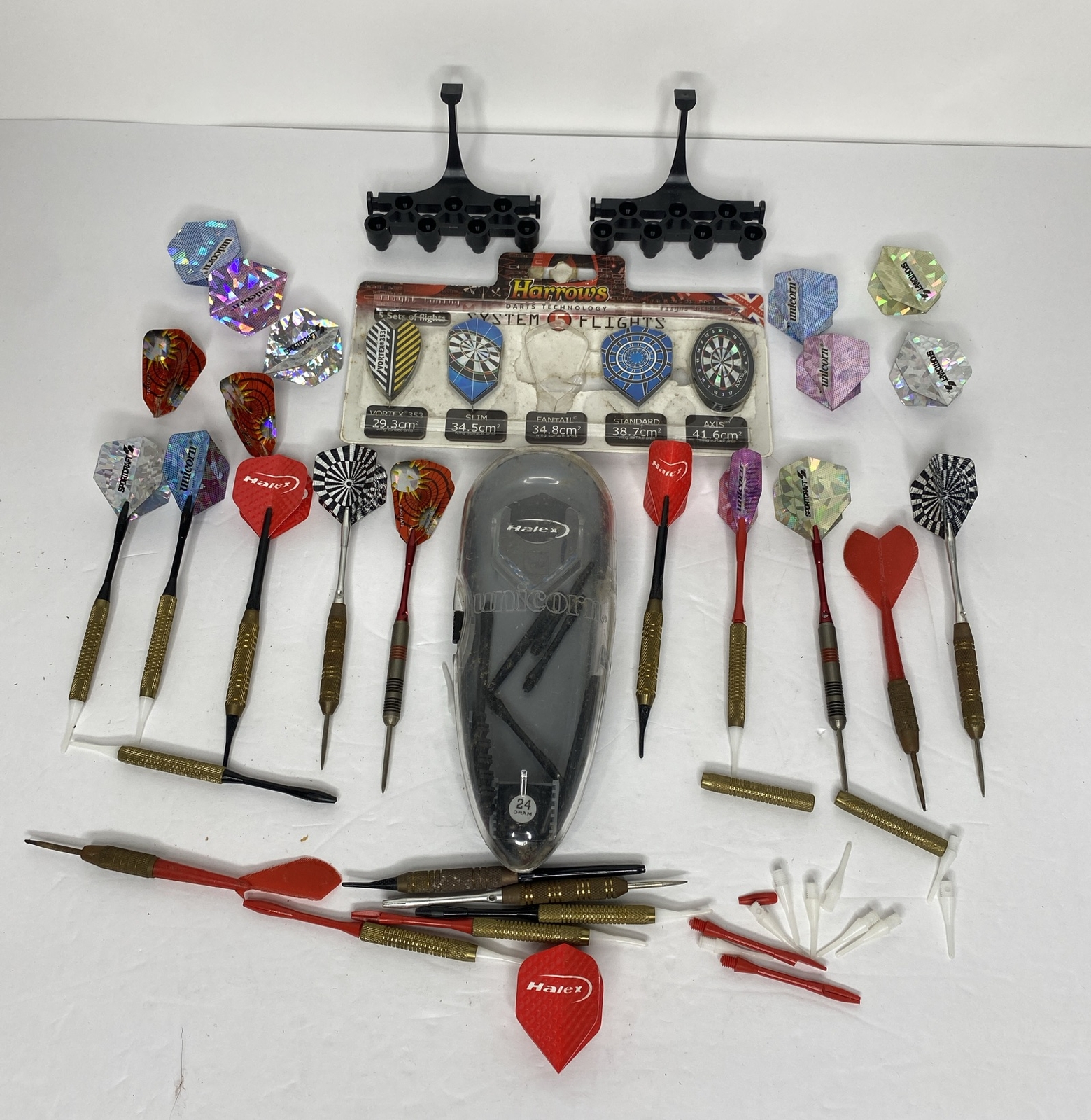 Large Lot of Darts, Flights, Shafts, Barrels and Tips