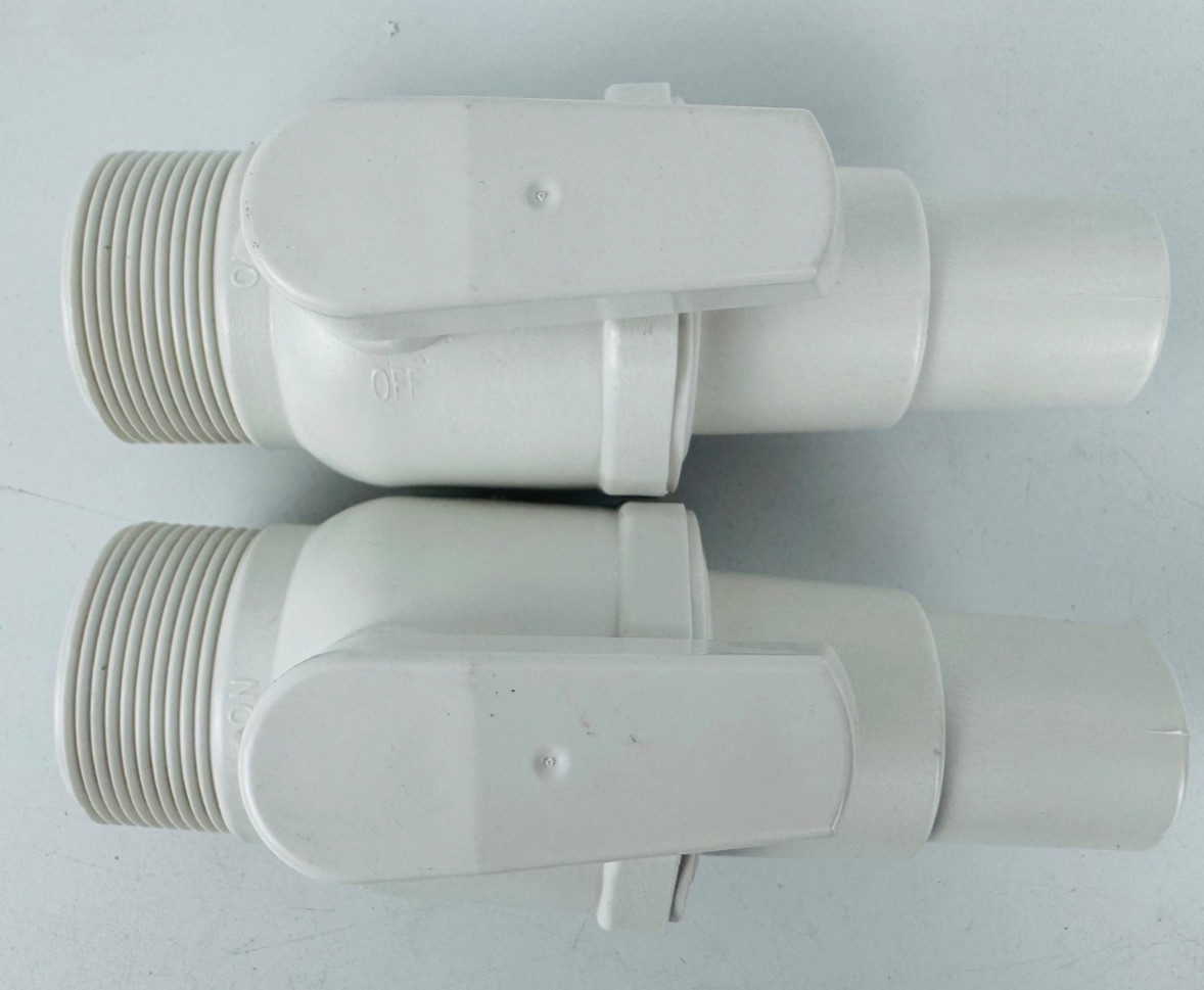 Pool Shut-Off Valve, 6.1x3.4 Inch Swimming Pool Valve Ball Valve Ball Valve 2PK
