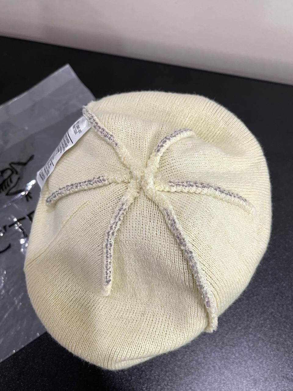 Arc'teryx Grotto Toque Beanie Cream Alpine Rose Unisex Winter Knit Hat NWT 2026
