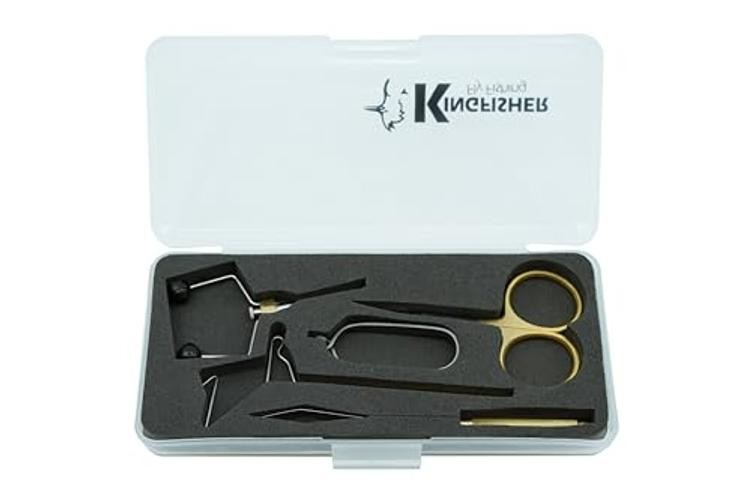 Kingfisher Fly Tying Intro Fly Tying Tool Kit Brass