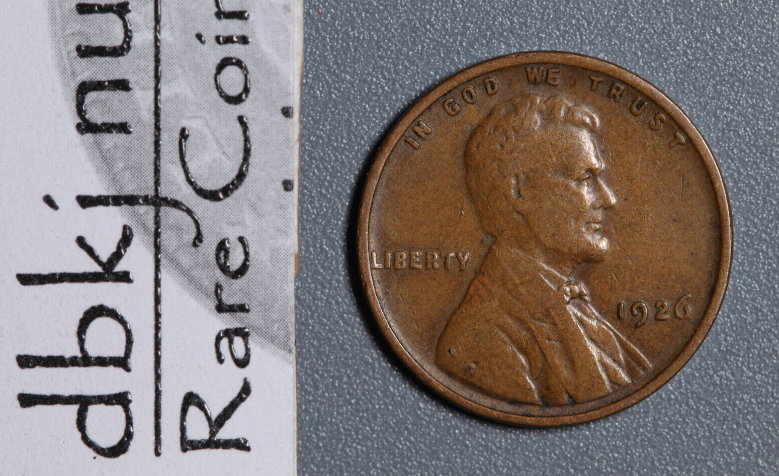 1926 (P) - Lincoln Wheat 1¢ Cent Penny - F - Fine