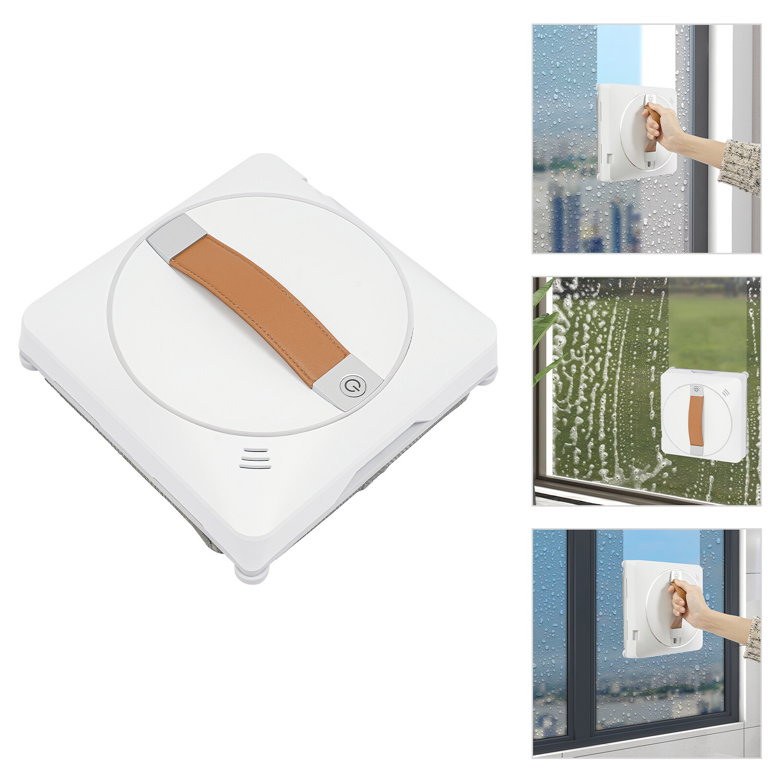 2-Way Spray Smart Glass Cleaning Machine Window Cleaner Robot & Remote Control