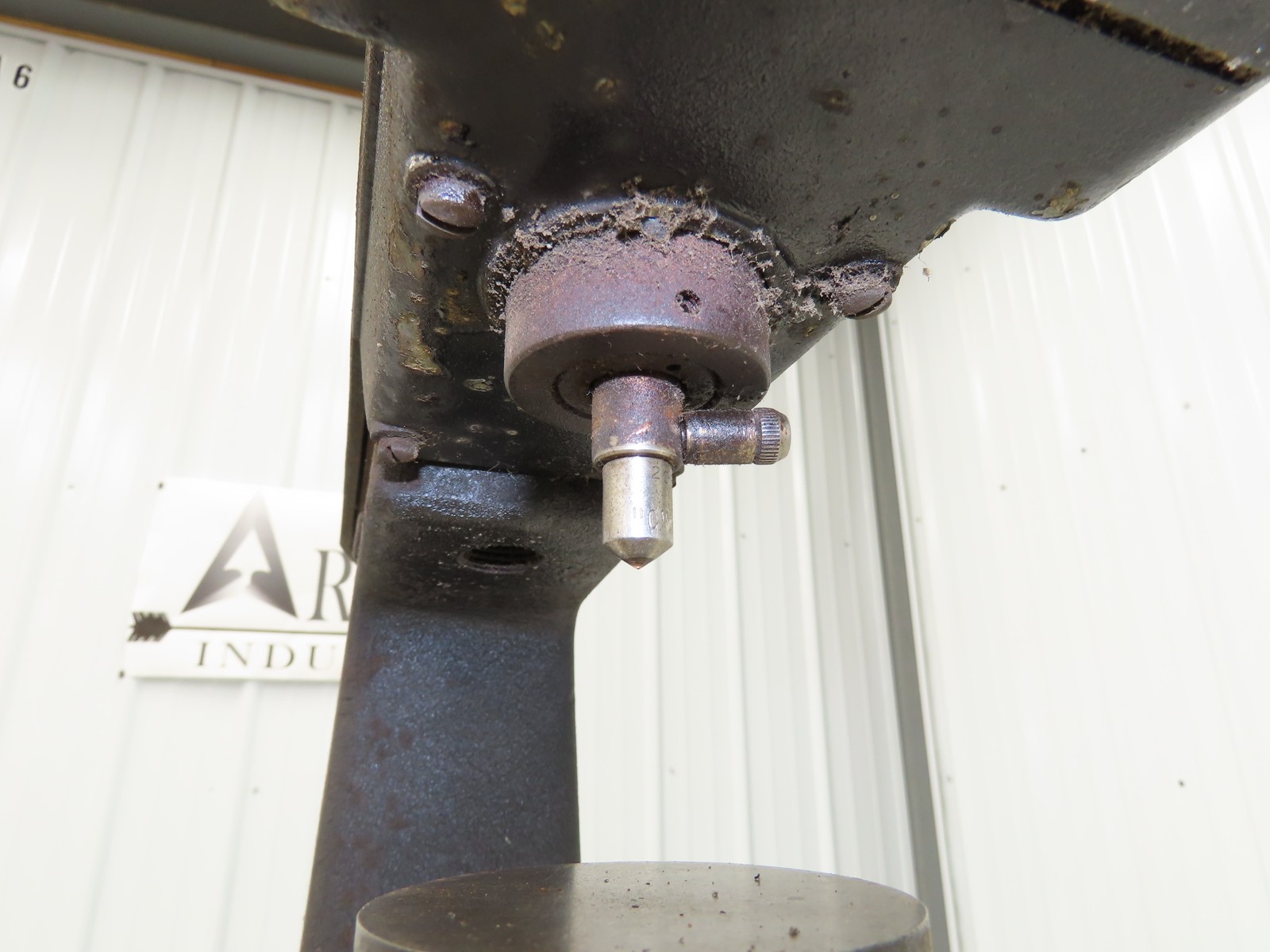 Wilson Rockwell Model 4 JR Hardness Tester Metal Testing Zerominder