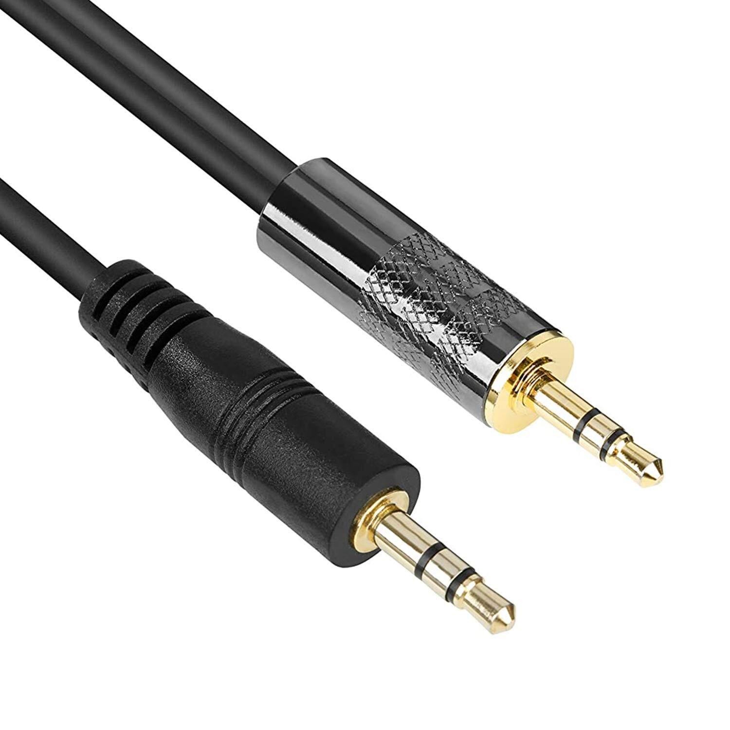 MV-RC100 3.5mm Male Line-in to Male Microphone Attenuator Cable for HDSLR Cam...