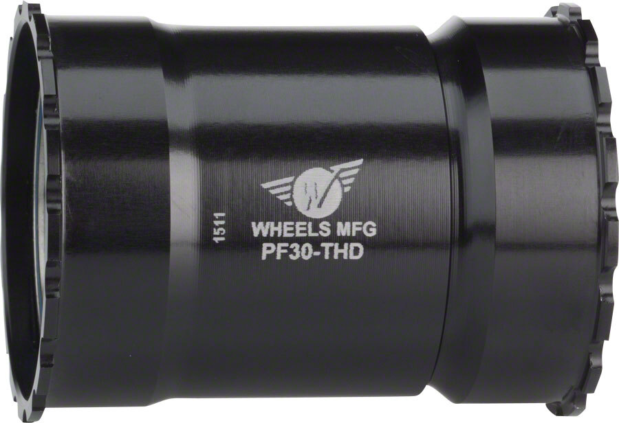 Wheels Manufacturing PressFit 30 Bottom Bracket w/ ABEC-3 Bearings Threaded