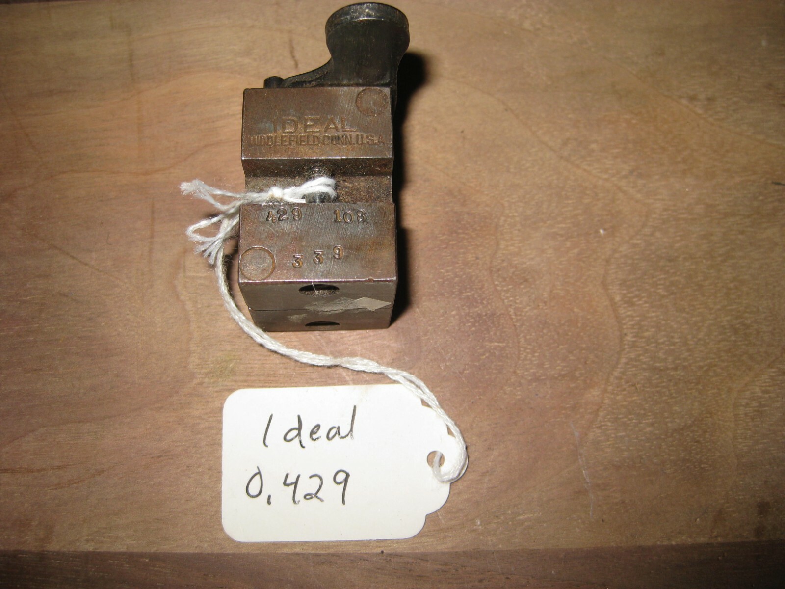 Ideal ball mold, 0.429 round ball