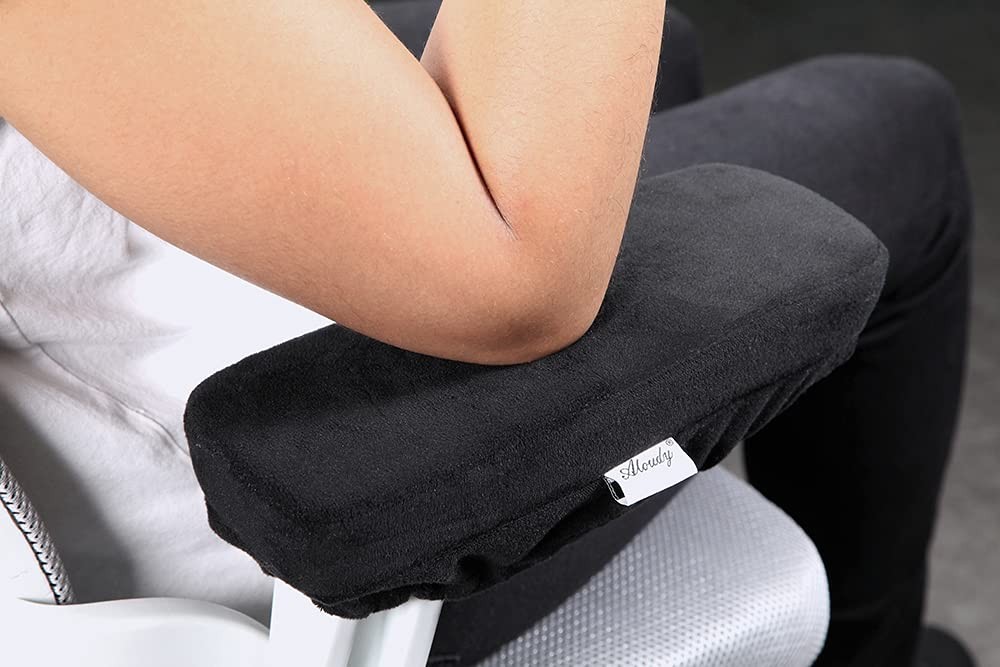 Ergonomic Memory Foam Office Chair Armrest Pads, Comfy Gaming Chair Arm Rest ...