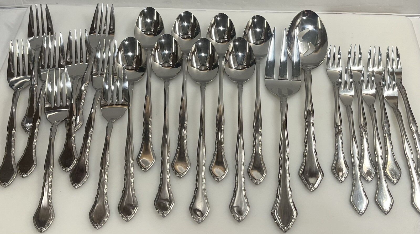 MCM Supreme Cutlery Towle Japan Stainless Steel Dorchester Lot of 25
