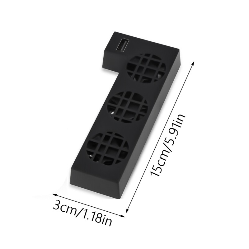 Host Cooling Fan for X1X Game Console Intelligent External Control Fan