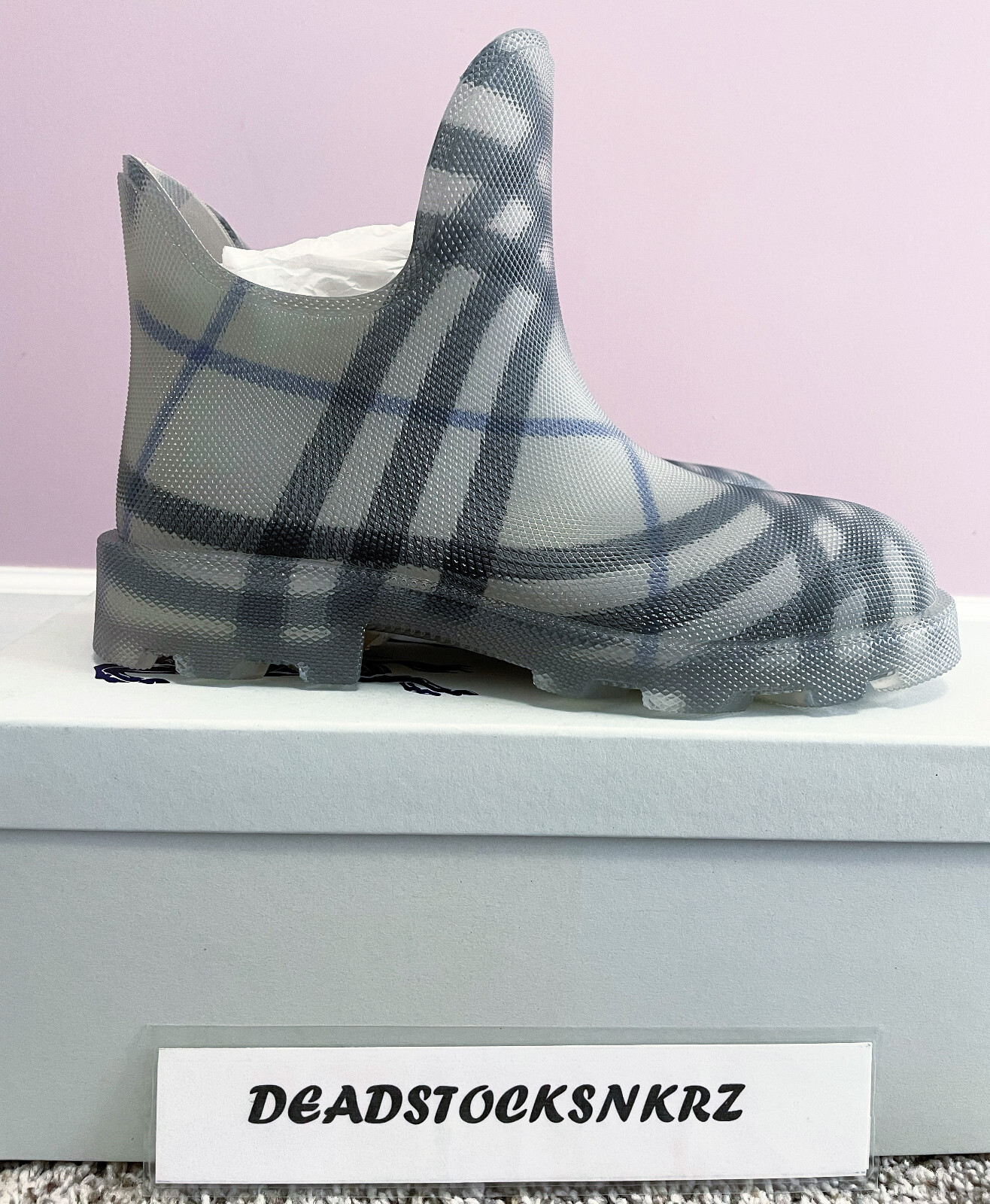 Burberry Marsh Low Boot Lichen IP CHK 8088124 Sizes