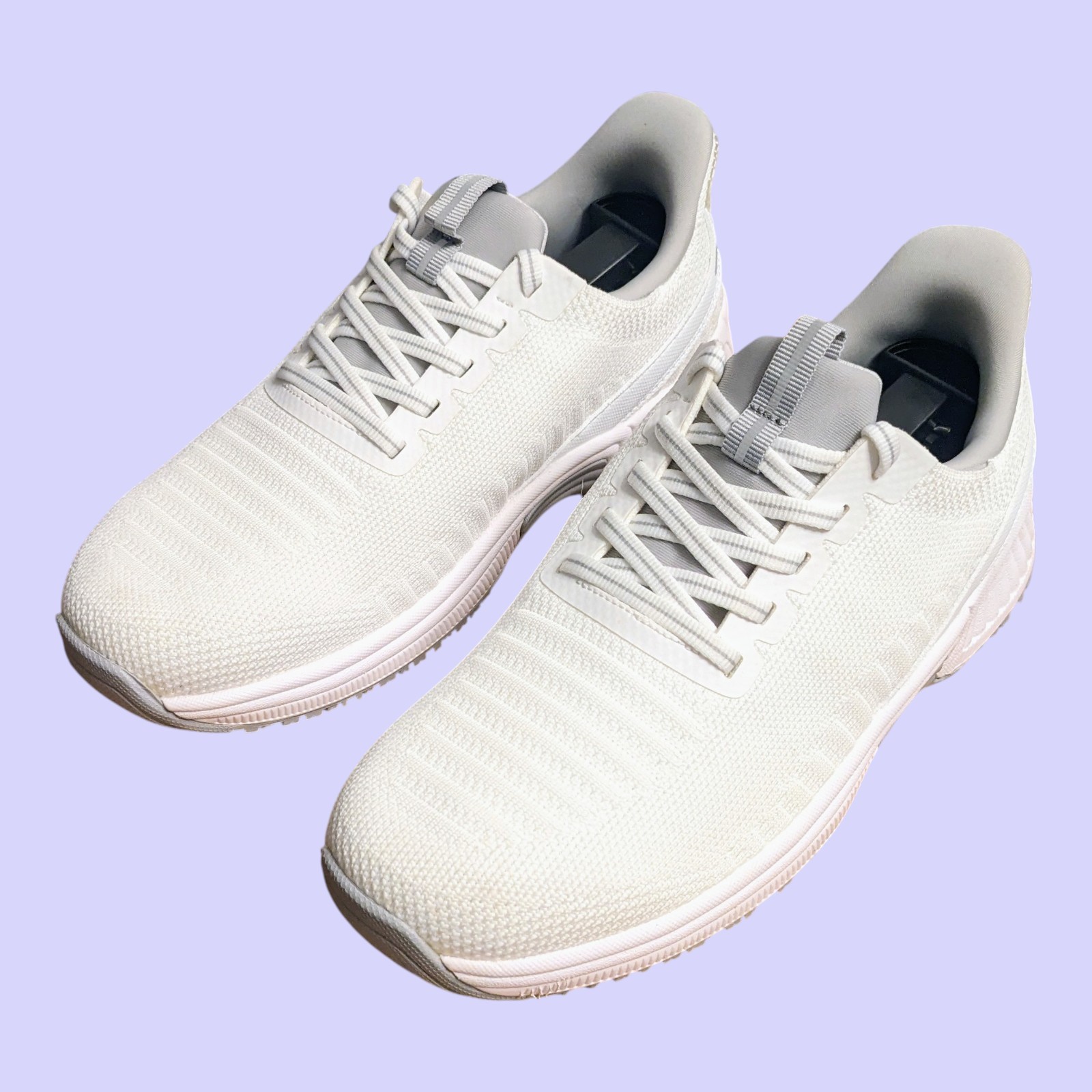 Orthofeet Kita Hands Free Women's Shoes 7 D Wide White Knit Orthopedic 80014