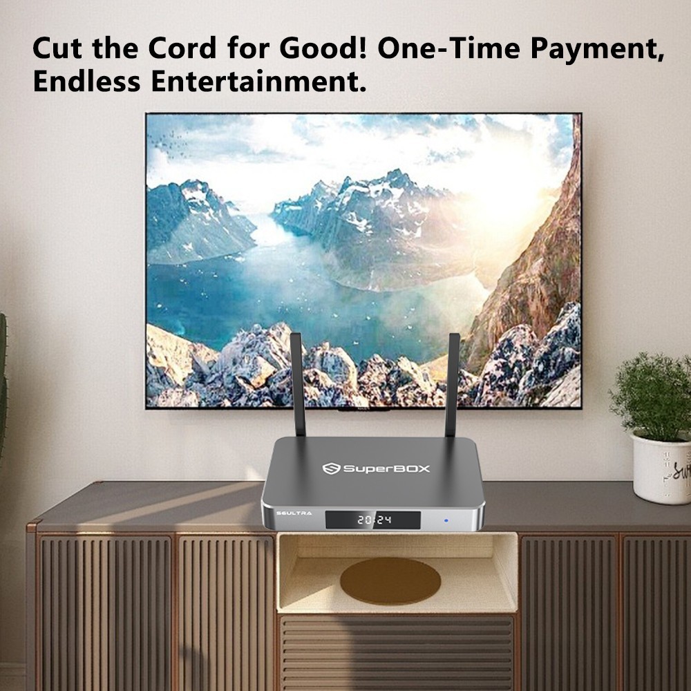 SuperBox S6 Ultra Streaming Media Player - Authorized Distributor -Ship Same Day