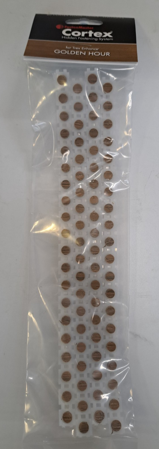 80 GOLDEN HOUR COLLATED FASTENMASTER CORTEX  TREX DECKING PLUGS ®  COMPOSITE