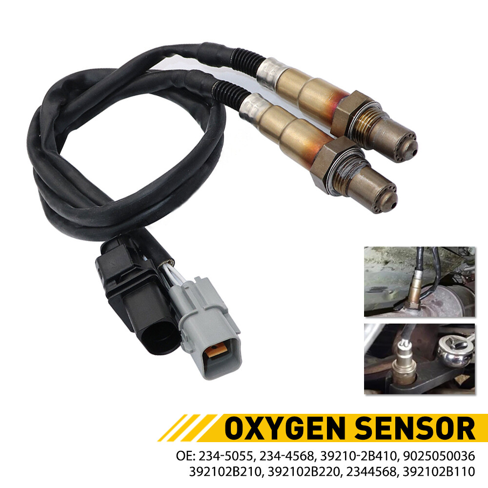 2pcs Oxygen Sensor O2 For 12 13 14 15 16 17 Hyundai Accent Veloster Kia Rio 1.6L